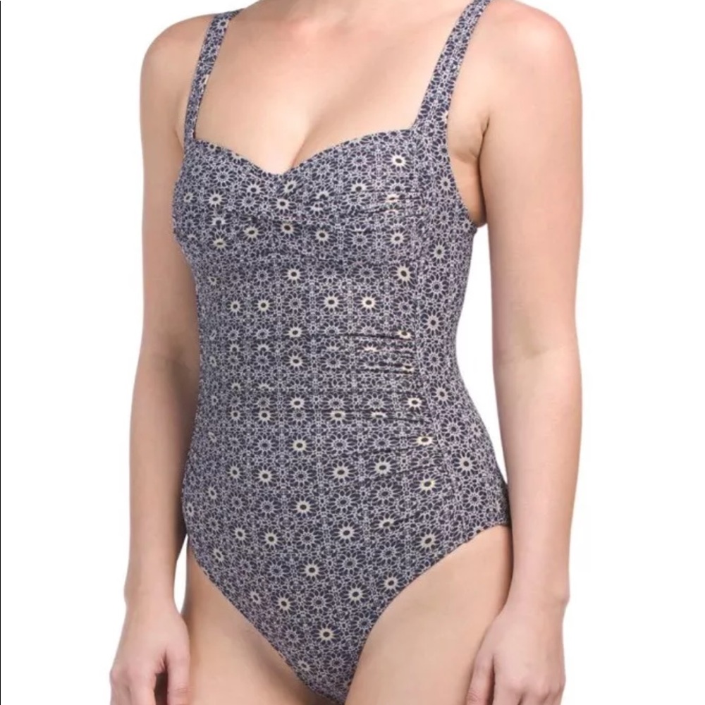 Nip tuck one piece swimsuit